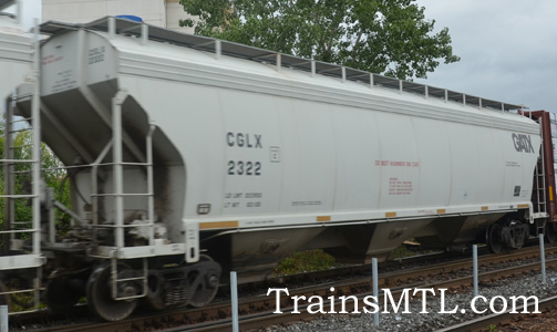 Car/wagon CGLX2322 right side / coté droit